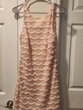 Guess Soft Blush Pink Women's Top